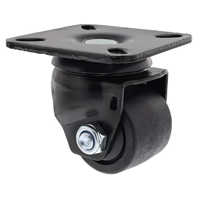 Wagner System Transportgeräte-Lenkrolle RO 6950 (Durchmesser Rollen: 50 mm, Traglast: 300 kg, Kugellager, Mit Platte)