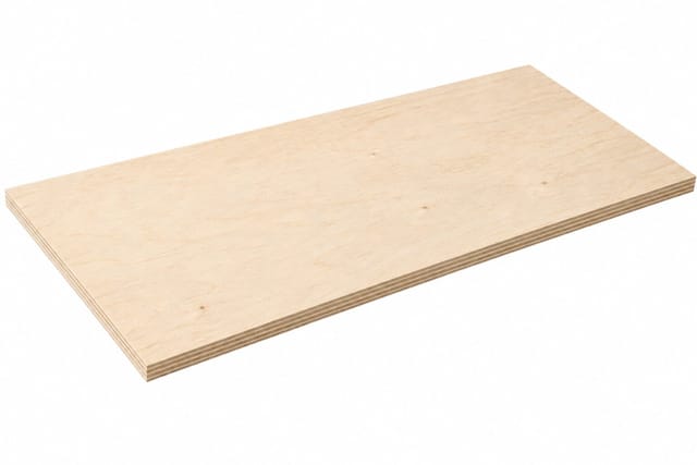 Sperrholzplatte Multiplex Birke 120 x 60 cm, 9 mm