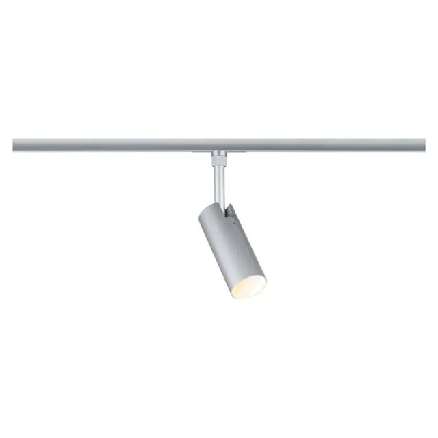 Paulmann URail LED-Deckenleuchte 1er Spot Tubo Ø 4,3 x 19 cm warmweiß-neutralweiß chrom matt