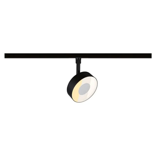 Paulmann URail LED-Deckenleuchte 1er Spot Circle Ø 10 x 13,5 cm warmweiß-neutralweiß schwarz