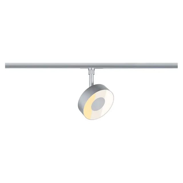 Paulmann URail LED-Deckenleuchte 1er Spot Circle Ø 10 x 13,5 cm warmweiß-neutralweiß chrom matt