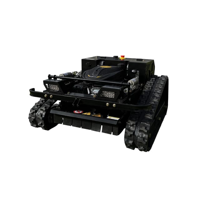 Ferngesteuerter Motor-Rasenmäher CW-500 Plus Schwarz Böschungsmäher