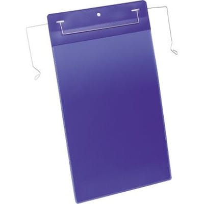 Kennzeichnungstasche 175307 Bügel A4 hoch dunkelblau 50er-Pack