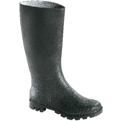 Gummistiefel 6710, Polyvinylchlorid (PVC), schwarz, W11, Größe 39