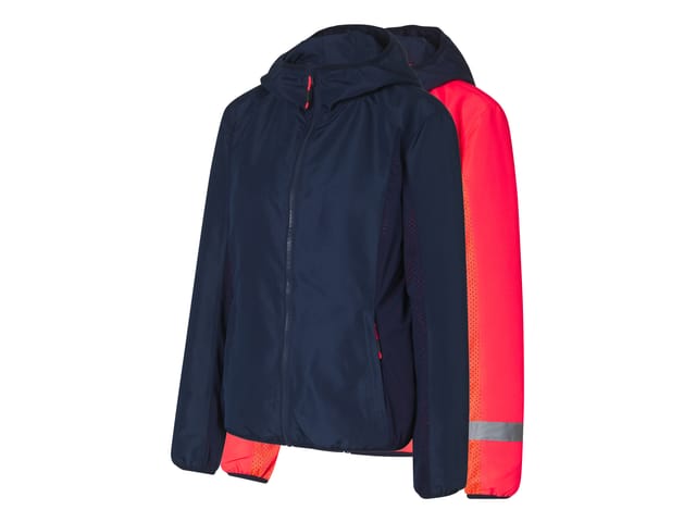 CRIVIT Damen Wendejacke Fahrrad (XS(32/34))