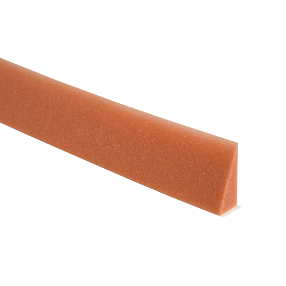 Kehldichtungsstreifen 70mm Rot Länge 1,00m