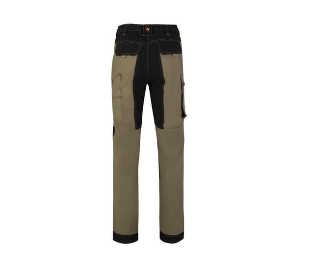 Arbeits Hose Velilla Canvas Stretch Verstärkte Knie