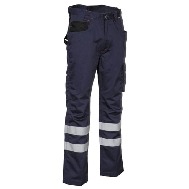 Cofra Arbeitshose Mit Reflexstreifen, Waschresistent 54