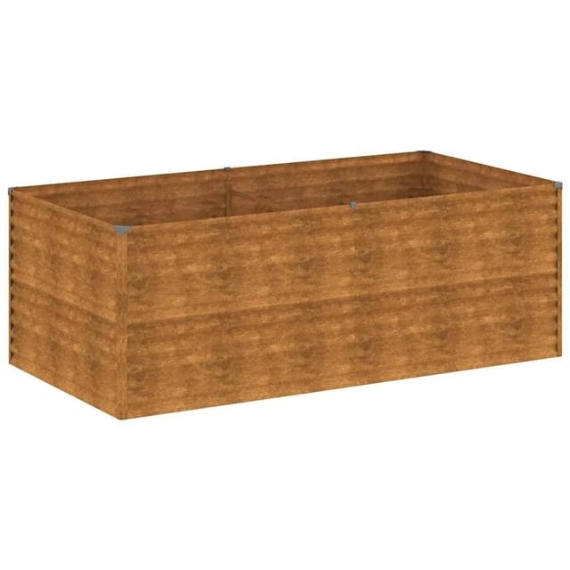 Hochbeet 196x100x69 Cm Cortenstahl Vidaxl