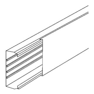 HKL Kanal lgr 60x130 RAL7035 HKL60130.8