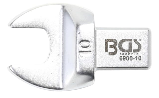 BGS Einsteck-Maulschlüssel 6900-10, 10 mm, Aufnahme 9 x 12 mm