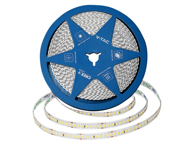 V-TAC LED-Stripe VT-2125976, 120W, EEK: E, 13800lm, 4000K, 120°, 24V, 10m