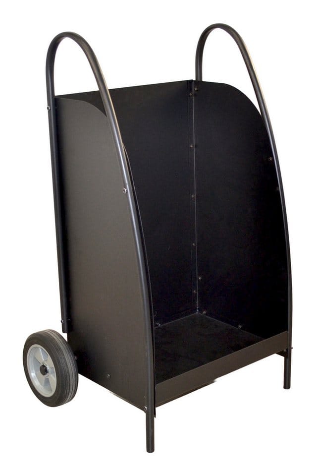 möbel direkt online Kaminholzwagen aus Metall schwarz