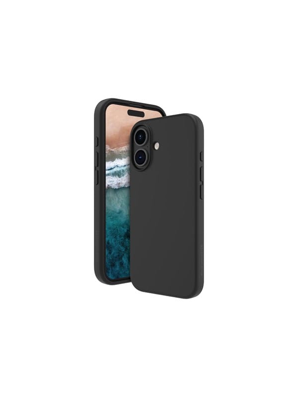 Dbramante Monaco Silikoncase Mit Magsafe Für Iphone 16, Schwarz