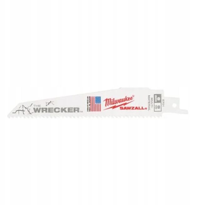 Sägeblatt Milwaukee Wrecker Metall 150 Mm Bimetall