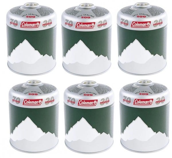 Coleman C500 Schraubventil Gaskartusche 6er-pack 3000006423"-"182892209
