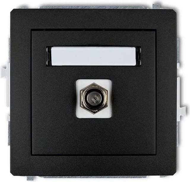 Antennensteckdose Karlik 12dgf-1 Kindersicherung Ip20