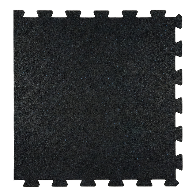 Gummi Steckmatte 50 X 50 Cm Schwarz - Randstück