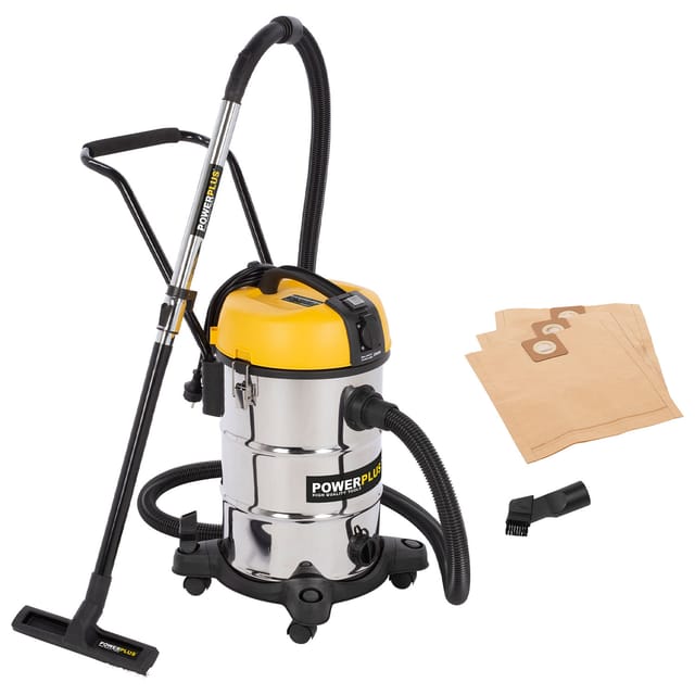 Bau Staubsauger Powerplus Powx3240 1200w 30l