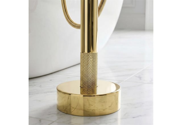 Bodenbadewannenarmatur Rea Venti Gold
