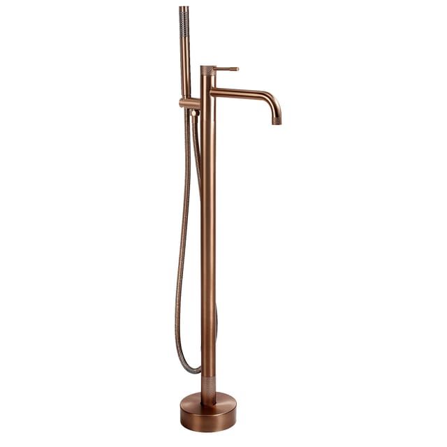 Bodenbadewannenarmatur Rea Venti Brush Copper