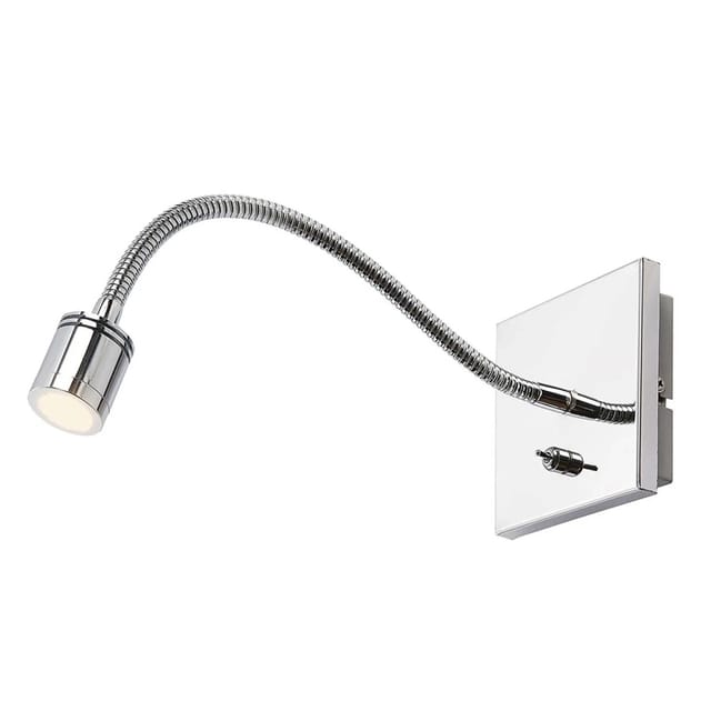 Led Wandleuchte, Wandlampe Innen 'berfin' Aus Metall Für Schlafzimmer Von Lindby