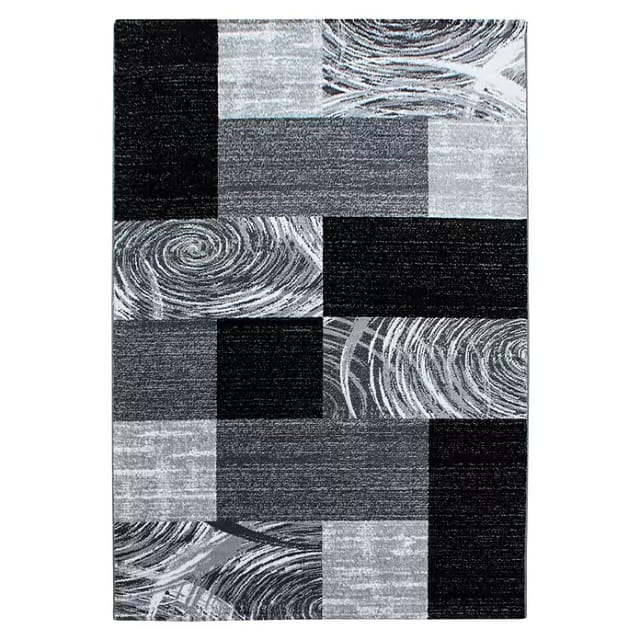 Kurzflorteppich Parma 9220 (Schwarz, 340 x 240 cm, 100 % Polypropylen)