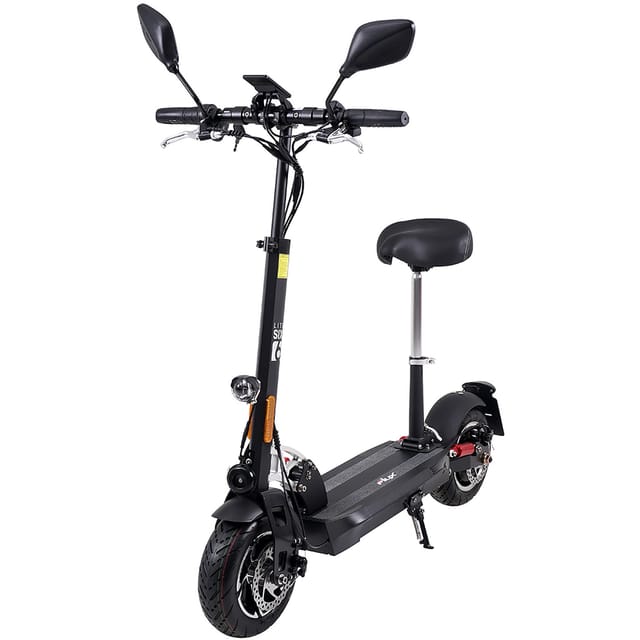 eFlux Lite Six Pro E-Scooter 1000 Watt, Straßenzulassung, 40 km/h, verstellbarer Sitz, Lithium-Akku