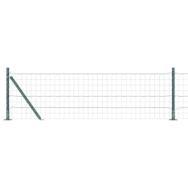 Maison Exclusive - Outdoor Euro Zaun Mit Betonsockel 10 X 0,4 M G
