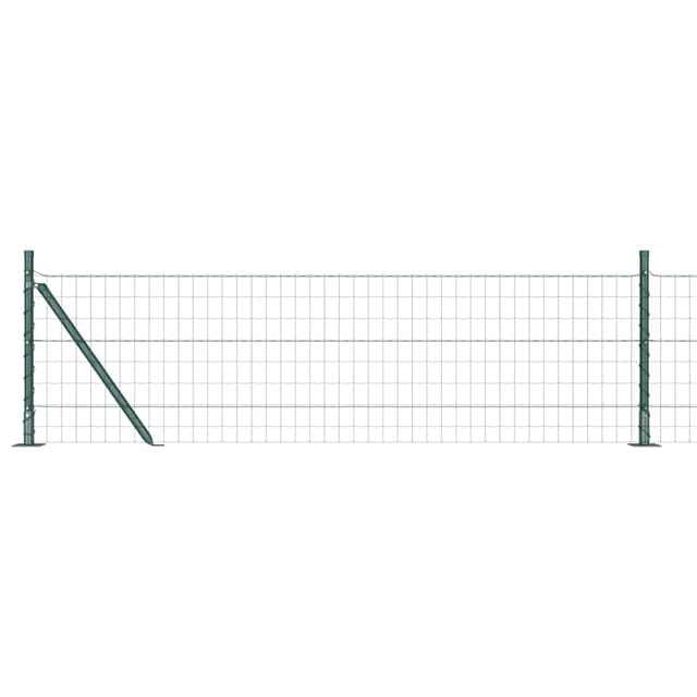 Maison Exclusive - Outdoor Euro Zaun Mit Betonsockel 10 X 0,6 M G