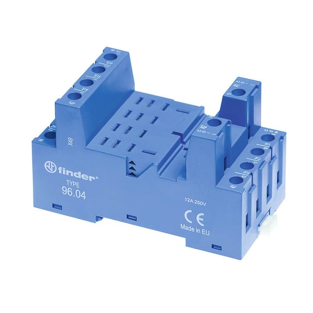 Anschlusszubehör Finder 9604sma 12a 250v Din Schiene