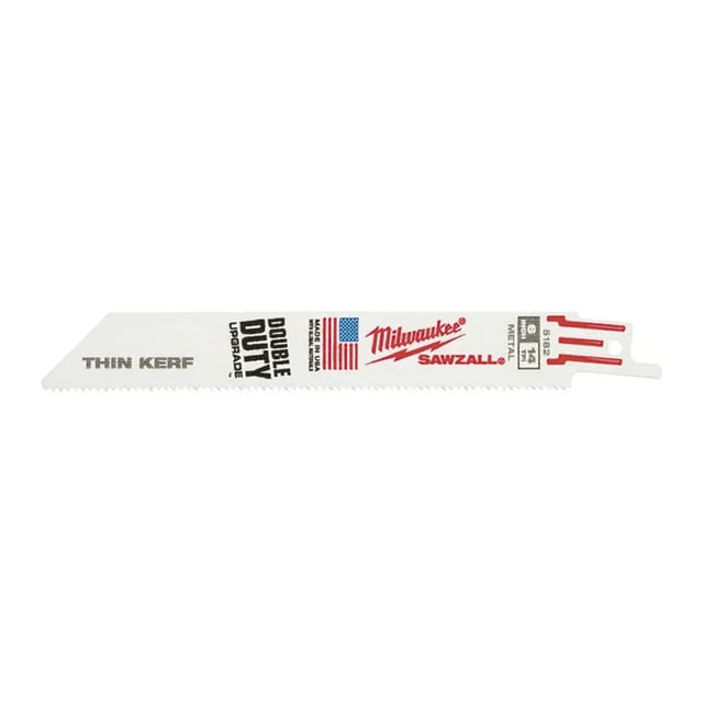 Sägeblatt Milwaukee Bimetall 150mm 14 Tpi Pack 5