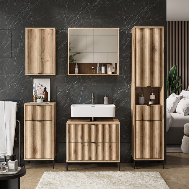Badmöbel-set Eliza, Viking Oak, 5 Teile, Vicco