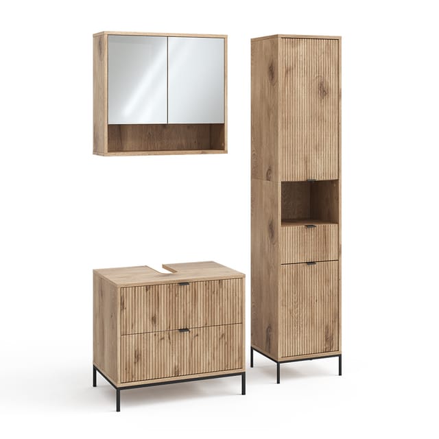 Badmöbel-set Eliza, Viking Oak, 3 Teile, Vicco