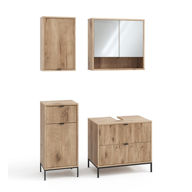 Badmöbel-set Eliza, Viking Oak, 4 Teile, Vicco