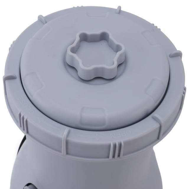35-w-transparent-kartuschenfilterpumpe – 530 Gph Durchflussrate Für Aufstellpools, 220-v-eu-stecker, Verbesserte Filtration, Optimale Wasserklarheit