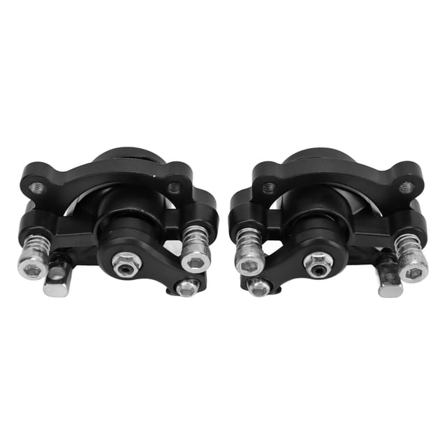 1 Paar Bremssättel Aus Aluminiumlegierung Für Vorder- Und Hinterradbremse Für Mbx10 Und Mbx11 Mini-dirtbike, Schwarz