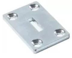 Zubehör Für Türautomatisierung Bft Uchwyt Ple Wetterfeste Basis 145x25x100 Mm