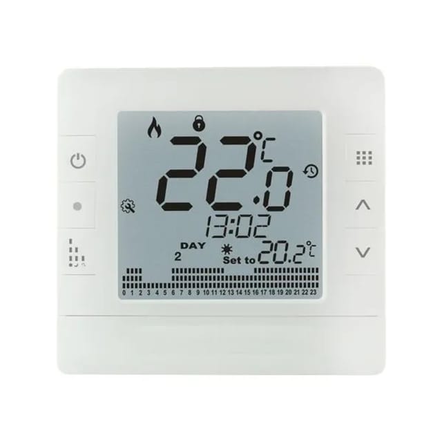 Raumthermostat Eu6060 Für Heizen Und Kühlen Mit Wochenprogramm