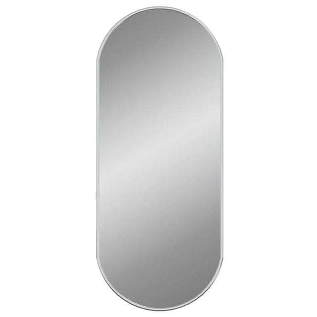 vidaXL Wandspiegel Silbern 60x25 cm Oval 348190