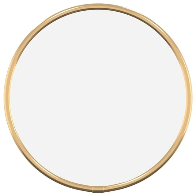 vidaXL Wandspiegel Golden Ø 20 cm Rund 348178