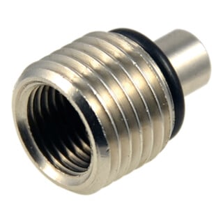 Riegler Adapter für Manometer, G 1/4 AG, G 1/8 IG