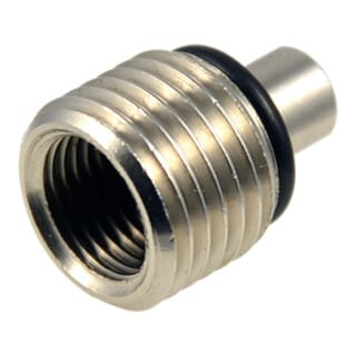 Riegler Adapter für Manometer, G 1/4 AG, G 1/8 IG