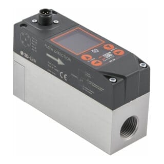 Riegler Durchflussmesser »FLUX«, BG 1, IO-Link/Display/Drucksensor/WiFi