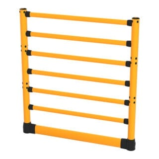 BLACK BULL FLEX+ Rammschutz-Geländer High-Line mit Unterfahrschutz Starter-Set