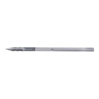 PFERD Tungsten carbide burrs SKM-ZYA 0625/6 ALU GL120 HC RS