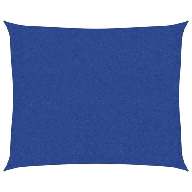 Sonnensegel 160 G/m² Blau 2,5x3 M Hdpe Vidaxl
