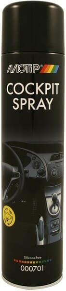Motip Spray Zur Reinigung Des Cockpits, Seidenmatt, 600 Ml
