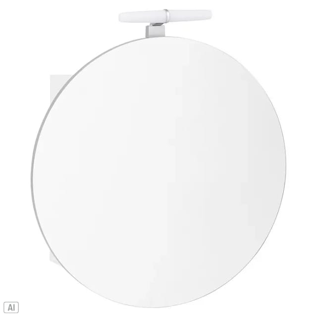 SCHILDMEYER LED-Spiegelschrank »Bjarne«, (BxHxT): 65 x 68,3 x 16 cm, Weiß matt - weiss