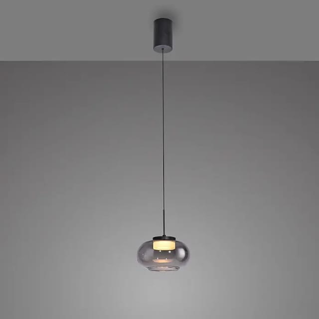 SCHÖNER WOHNEN-Kollektion LED Pendelleuchte SIA, Memoryfunktion, LED fest integriert, Warmweiß, SCHÖNER WOHNEN Kollektion, Höhenverstellbar, SimplyDim, Memoryfunktion